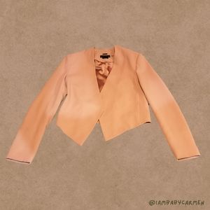 Alice + Olivia - Peach Suit Jacket Blazer